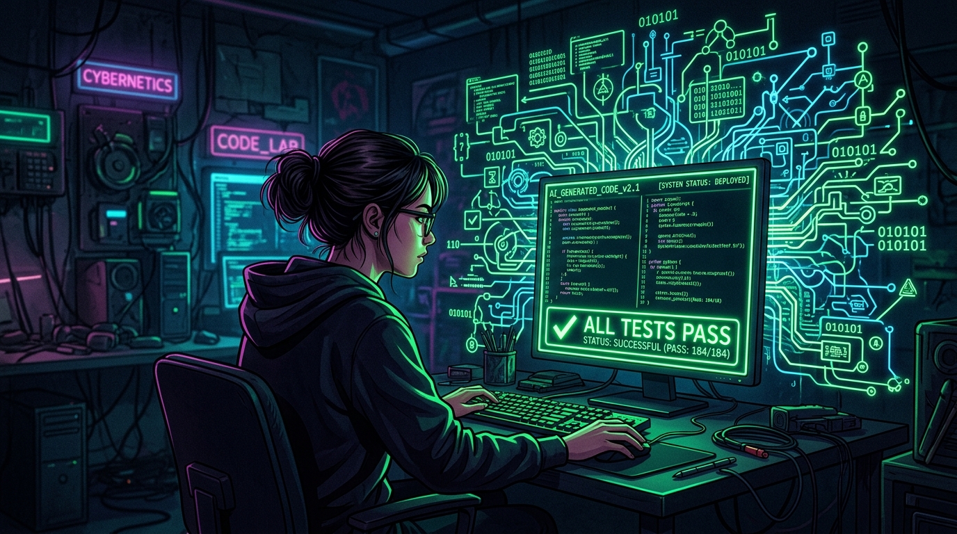 Developer facing AI-generated code and hidden complexity